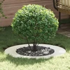 tinkamas plokščiam medžio žiedui Balta Ø50/80 cm Plienas