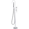 Vonios baterija Beliani TugelA freestanding balta (229640)
