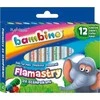 BAMBINO antspaudų rašikliai 12 spalvų