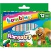 BAMBINO antspaudų rašikliai 12 spalvų