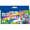 BAMBINO grafinės kreidelės 24 spalvos