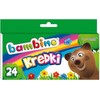BAMBINO grafinės kreidelės 24 spalvos