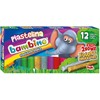 BAMBINO Plastilinas klasikinis 12 spalvų