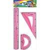 Liniuočių rinkinys Bambino, 30 cm flexi