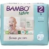 Abena BAMBO NATURE ekol. sauskelnės 2 (3-6kg), 30vnt.