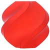 Bambu Lab PLA Translucent plastikas 1.75mm 1kg – pridedama daugkartinio naudojimo ritė – Raudona
