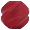 Bambu Lab PLA Matte plastikas 1.75mm 1kg – komplektuojamas su daugkartinio naudojimo rite – Dark Raudona