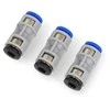 BambuLab PTFE vamzdžių jungčių rinkinys Bambu Lab X1/P1 serijos spausdintuvams - be laikiklio - 3vnt