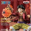 Bandai BANPRESTO EVENT EXCLUSIVE GRANDISTA ONE PIECE - MONKEY. D. LUFFY METALLIC COLOR.