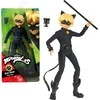 Bandai Lėlė Miraculous Juodas Kot Cat Noir + priedai