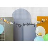 PartyDeco Girlianda Statybinės mašinos, 2m