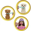 Mattel BARBIE lėlės ir šunelių pižamų vakarėlio rinkinys (HXN01)