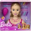 BARBIE stilizavimo galva – šviesūs plaukai (HMD88)