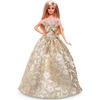 Mattel BARBIE HOLIDAY kolekcinė šviesiaplaukė lėlė (JBH95)