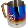 Barista Space - 450 ml Titanium Half Mėlyna Milk Jug