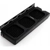 Barrow 360 mm radiator bracket – juodas