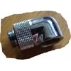 Barrow Adapteris 90 degree G1/4 inch male to G1/4 inch female – rotatable, sidabrinis