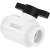 Barrow Ball Valve (10mm) G1/4 Inch Ball Valve, Baltas – Juodas