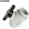 Barrow Ball Valve (10mm) G1/4 Inch Ball Valve, Baltas – Juodas