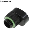 Barrow G1/4 14mm poslinkio adapteris su žaliu tarpikliu