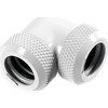 „Barrow“ daugiašakės jungties adapteris, 90 laipsnių, 12 mm išorinis skersmuo – 12 mm, kietojo vamzdžio – baltas