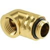 Barrow Dazzle adapteris 90 laipsnių G1/4 slydimo AG į G1/4 slydimo IG ★ pasukamas, auksinis