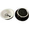 Barry King 2 dubenėliai CERAMICZNE+METALOWY stovas DLA KOTA 12cm