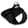Barry King Juodos nespaudžiančios šunų petnešos XL krūtinės apimtis 48 cm / krūtinės ilgis 24 cm