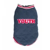 Mėlyna dygsniuota šuns striukė YOUTH XL