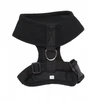BarryKing Petnešos šunims, juodos, iš tinklelio ir poliesterio, XS dydžio, kaklo apimtis 26 cm / krūtinės apimtis 29-36 cm