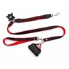 Barry King Pintas pavadėlis Inferno Braid – raudonas su nuimama rankena 25mm/140cm