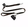 Barry King Pintas virvelė antsnukis Terra Braid – ruda su nuimama rankena 25mm/140cm