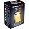 Mobili įkraunama plaukų skutimo mašinėlė BaByliss PRO Double Foil Metal Shaver Gold FXFS2GE, aukso spalvos