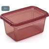Orplast „Basestore“ indas su dangteliu ir spaustukais, 28x38x16 cm, 12,5 l rabarbarams