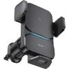 Baseus Automobilinis laikiklis 4.7-7.5" ekranų telefonams su belaidžiu įkrovimu 15W, IR jutikliu