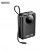 Baseus POWERBANK REMAX SCUBA SERIES 20000mAh RPP-73 35W WITH CABLES Juodas