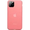 Baseus silikoninis dėklas Baseus Jelly Liquid Silica Gel Case do iPhone 11 Pro 6,5'' (raudona)
