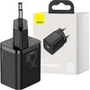 BASEUS įkroviklis Type C PD QC3.0 3A 25W CCSP020101/CCCJG25CE juodos spalvos