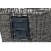 Basil BASIL BREMEN RATTAN LOOK KF rotango vairo krepšelis + BASIL KLICKFIX ADAPTER PLATE montavimo plokštė, nuimama vairo tvirtinimo sistema (be kronšteino) gamtos ruda (NAUJIENA)