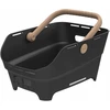 Basil Krepšys tylny na bagażnik CENTO NEO rear bicycle basket, 21L MultiSystem NX, juodas (NEW 2026)