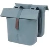 Basil Dviračio kuprinė miesto dviguba CITY DOUBLE PANNIER BAG 28-32L, Universal Bridge System, grafito mėlyna