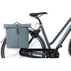 Basil Dviračio kuprinė miesto dviguba CITY DOUBLE PANNIER BAG 28-32L, Universal Bridge System, grafito mėlyna