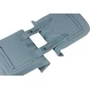 Basil Dviračio kuprinė miesto dviguba CITY DOUBLE PANNIER BAG 28-32L, Universal Bridge System, grafito mėlyna