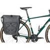 Basil BASIL NAVIGATOR STORM SINGLE PANNIER BAG MIK SIDE L 25-31 L, MIK System (paruošta naudoti) vandeniui atspari pilka juoda (NAUJIENA)