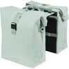 Basil BASIL SOHO DOUBLE PANNIER BAG NORDLICHT MIK, MIK System (paruošta naudoti) 41L 100% vandeniui atsparus pastelinis žalias apšvietimas Nordlicht Technolog