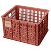 Basil Crate M terra red dviračio dėžė 29,5L