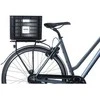 BASIL BICYCLE CRATE M vairo krepšys / vežėjas, 29,5 l, perdirbta sintetika, juoda (NAUJA)