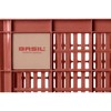 Basil Crate M terra red dviračio dėžė 29,5L
