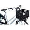 BASIL BICYCLE CRATE M vairo krepšys / vežėjas, 29,5 l, perdirbta sintetika, juoda (NAUJA)