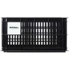 BASIL BICYCLE CRATE S vairo krepšys / dėklas, 17,5 l, perdirbta sintetika, juodas (NAUJAS)